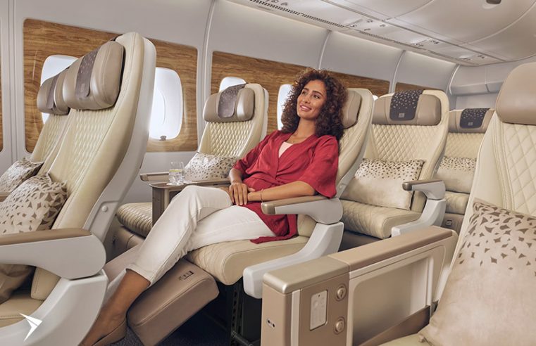 Nova Cabine Premium Economy da Emirates estreia no Brasil em novembro