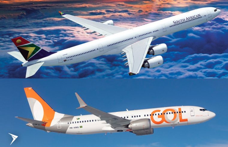 GOL e South African Airways retomam acordo de Codeshare