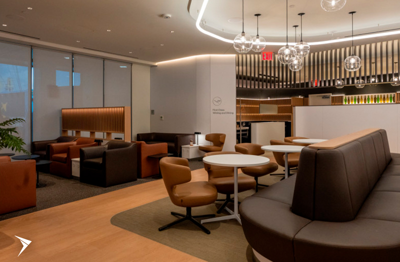 Lufthansa abre novo lounge no aeroporto de Newark