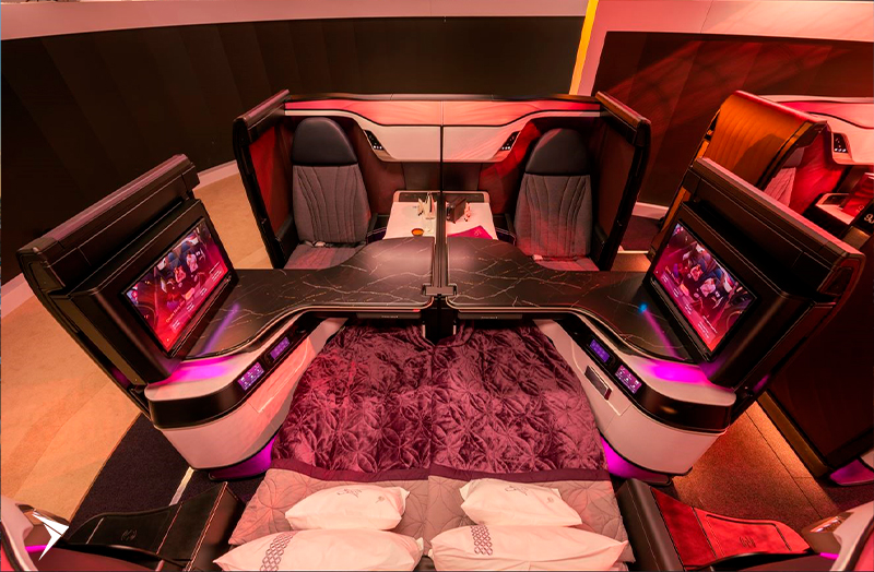 Qatar Airways apresenta a “Qsuite Next Gen”