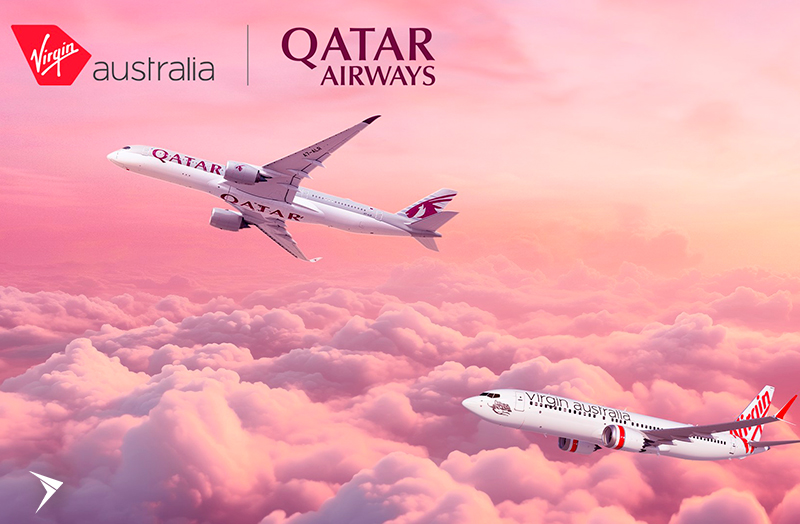 Virgin Australia e Qatar Airways ampliam parceria com voos para Doha