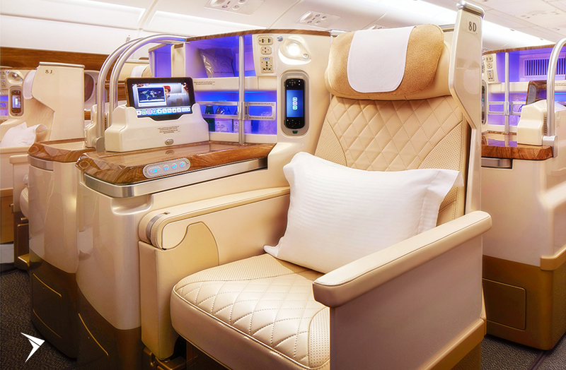 Emirates: Classe Executiva Promocional (Classe H)