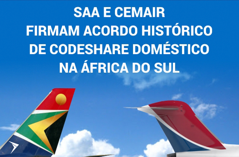 SAA voará para MAIS DESTINOS na ÁFRICA DO SUL