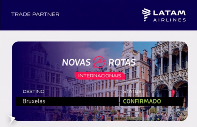 Bruxelas: novo destino internacional LATAM