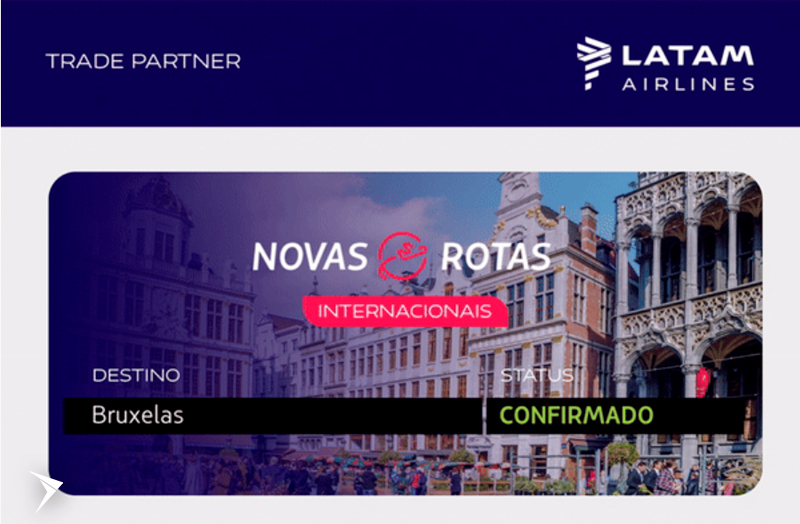 Bruxelas: novo destino internacional LATAM