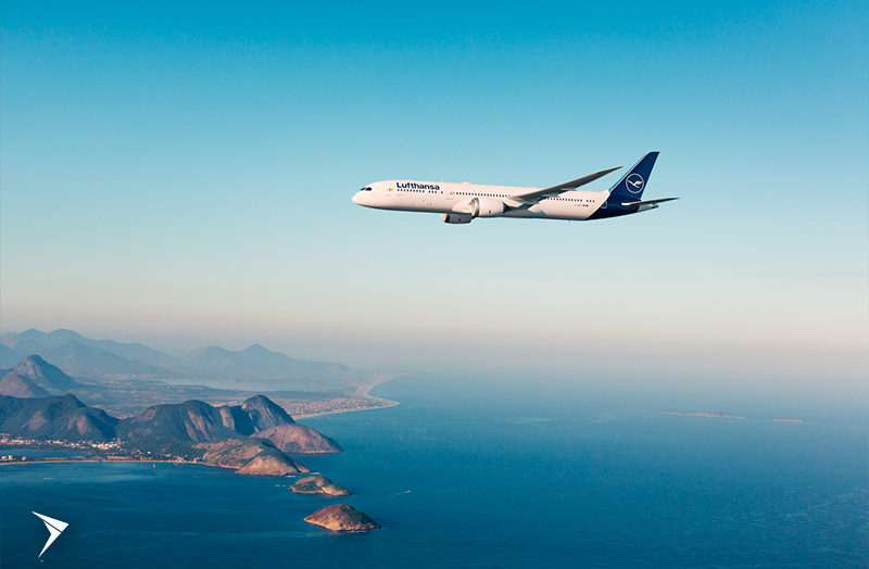 Lufthansa celebra operação diária na rota GIG–FRA