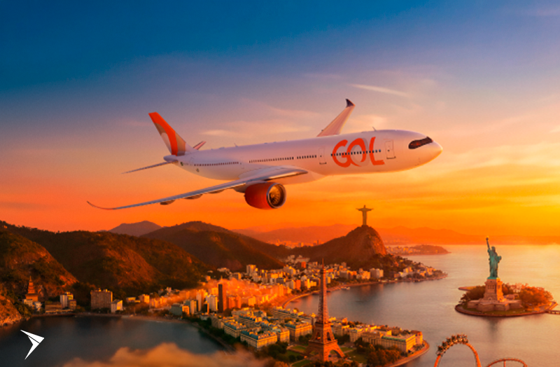 GOL anuncia seu novo destino: o mundo.