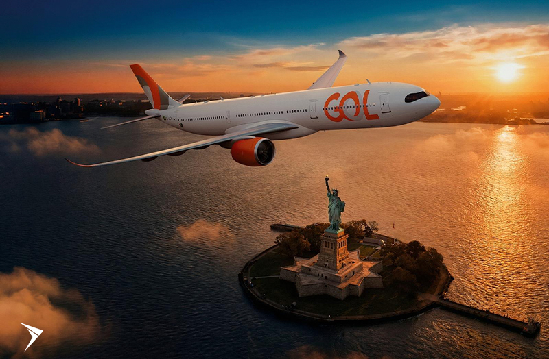 GOL anuncia abertura de vendas de bilhetes entre o Rio de Janeiro e Nova York para 2027