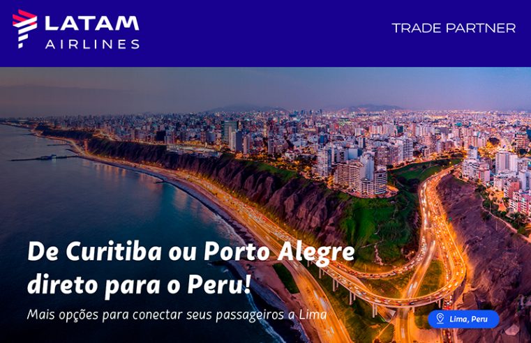 LATAM: Mais conectividade entre Brasil e Peru