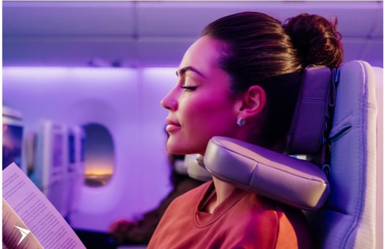 Emirates redefine as viagens na classe econômica com o primeiro apoio de cabeça U-Dream do mundo