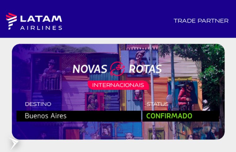 LATAM: O Nordeste agora voa direto para Buenos Aires