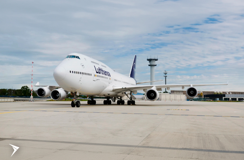 Lufthansa B747-8 no Rio: oportunidade única por tempo limitado