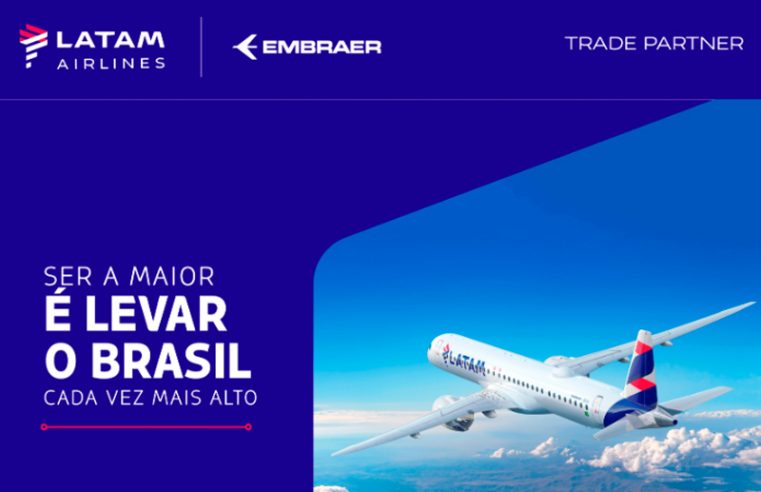 LATAM e Embraer: 4 novas bases pelo Brasil