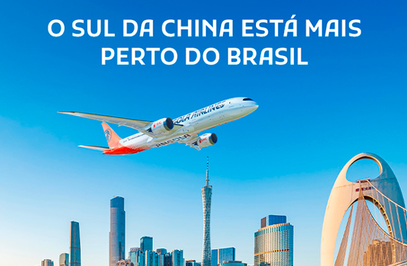 Nova oportunidade de vendas para a China: Guangzhou via Luanda com a TAAG
